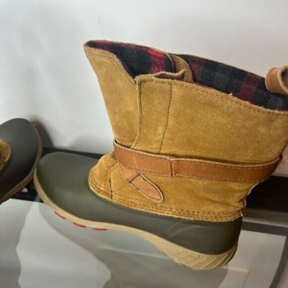 Cougar Originals Women’s Size 10 Maple Sugar Winter Boots Oak Suede Shearling - Picture 7 of 11